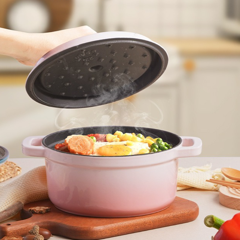Dutch Oven Enamel - Эмалированная голландская печь премиум-класса с плотной