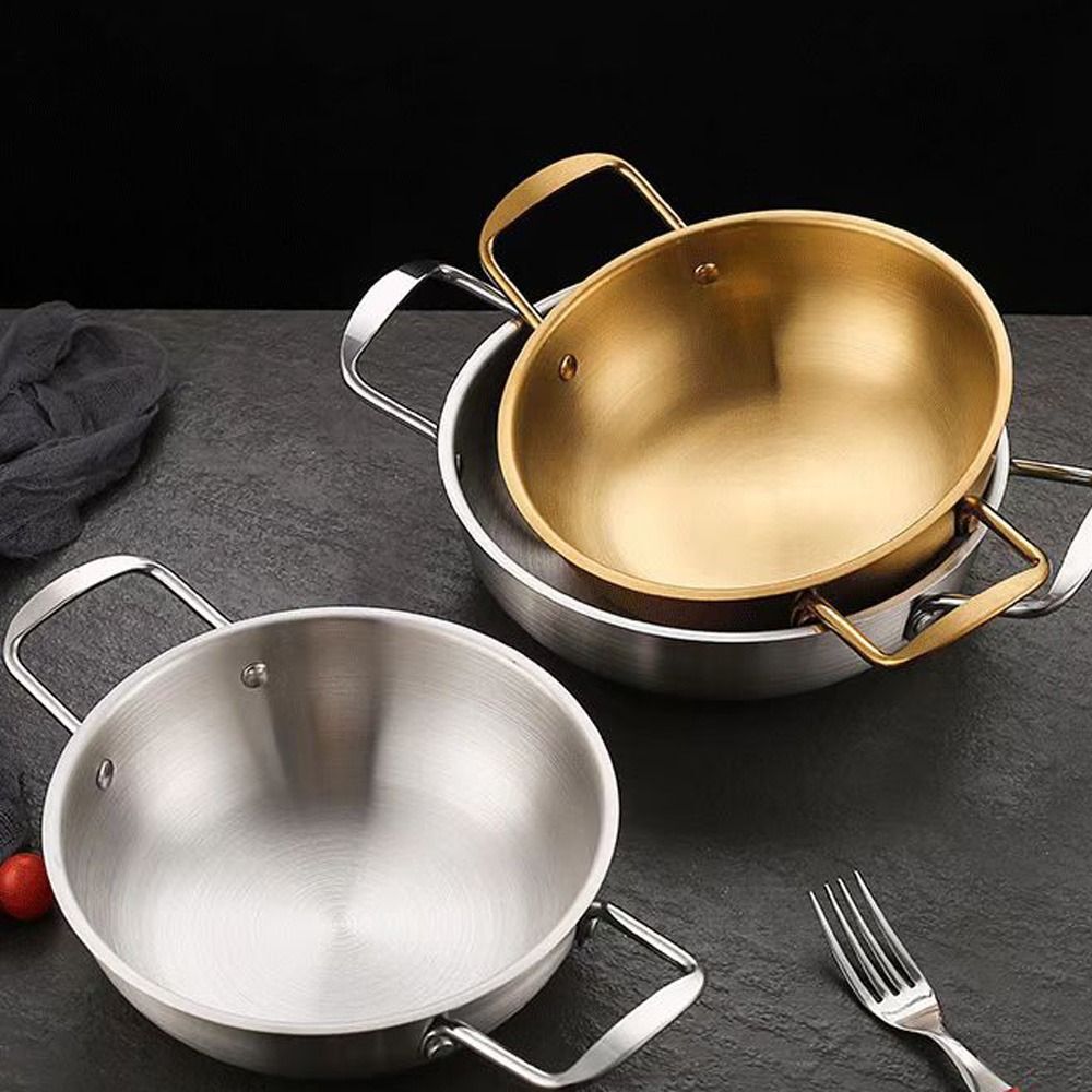 Paella Pan Steel - Кухонная посуда из нержавеющей стали, кастрюля,