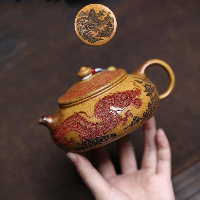Tagine Clay Pot - Китайский чайник из исинской фиолетовой глины