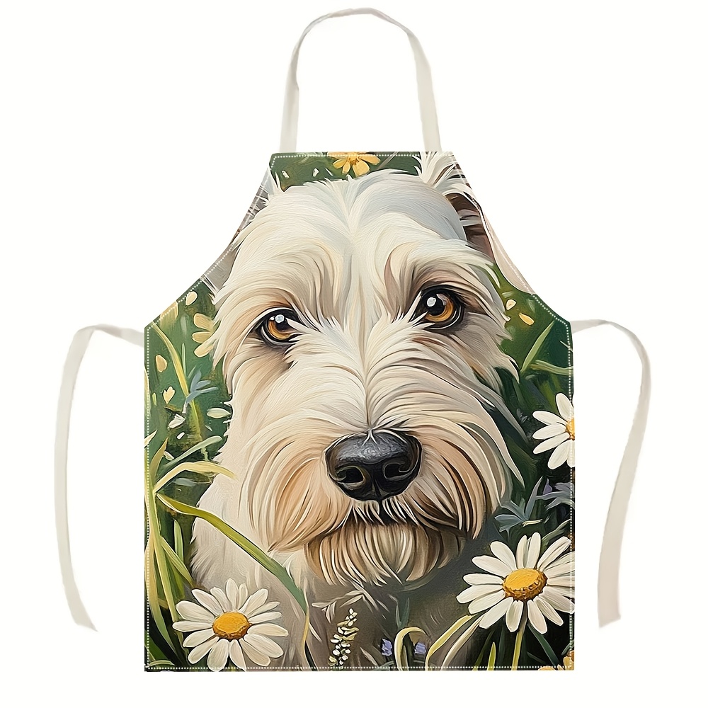 Милый белый фартук с изображен – обзор и цена Home Cooking For Dogs