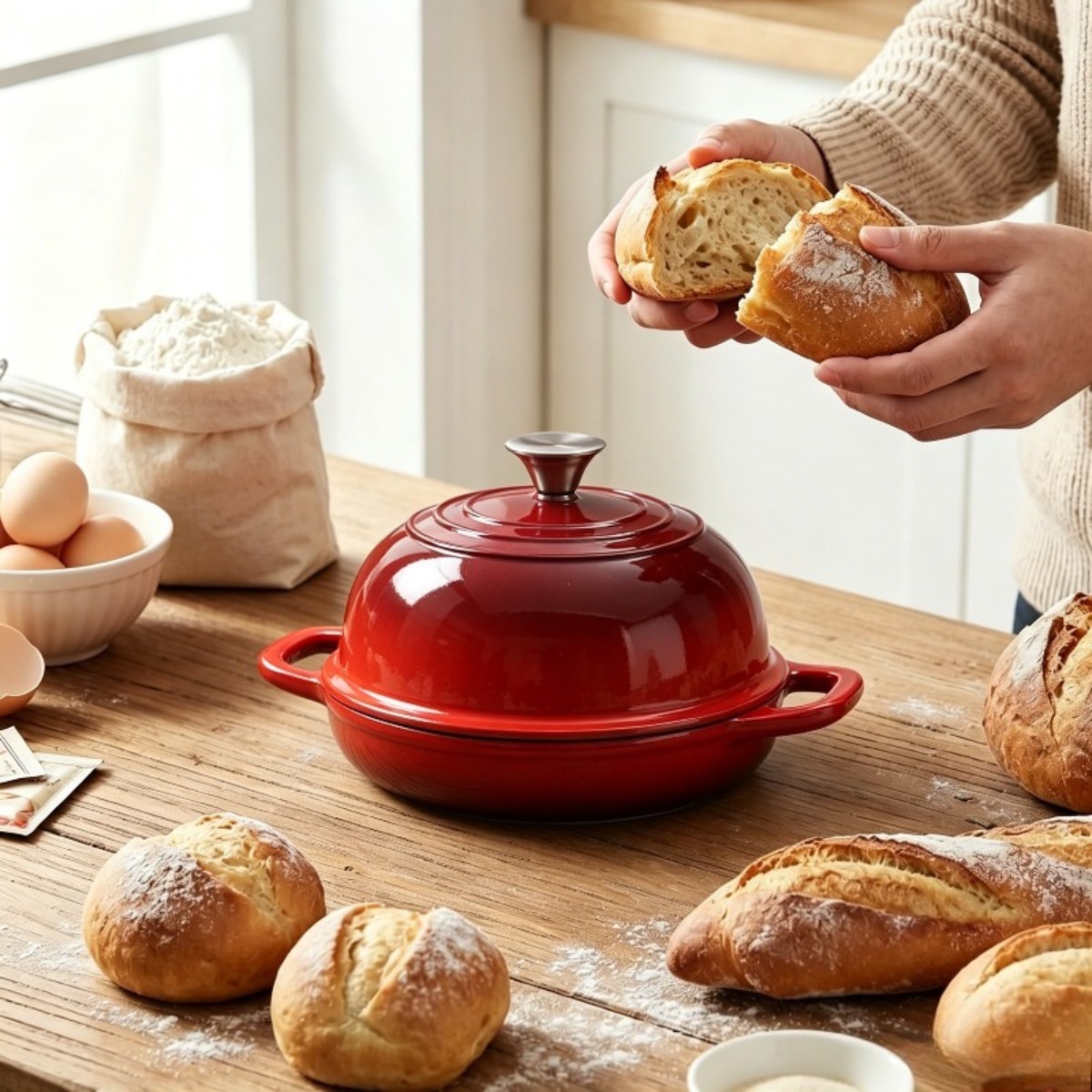 Чугунная эмалированная жаровня – обзор и цена Dutch Oven Enamel