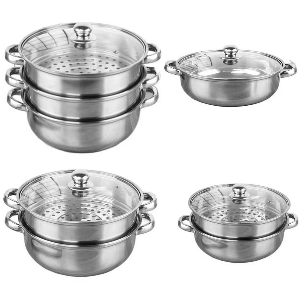 Набор пароварок из нержавеющей – обзор и цена Paella Pan Steel