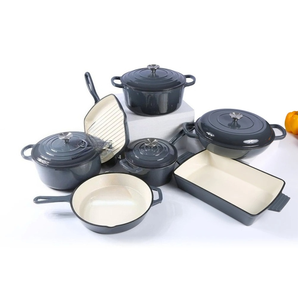 Набор посуды из эмалированного – обзор и цена Dutch Oven Enamel