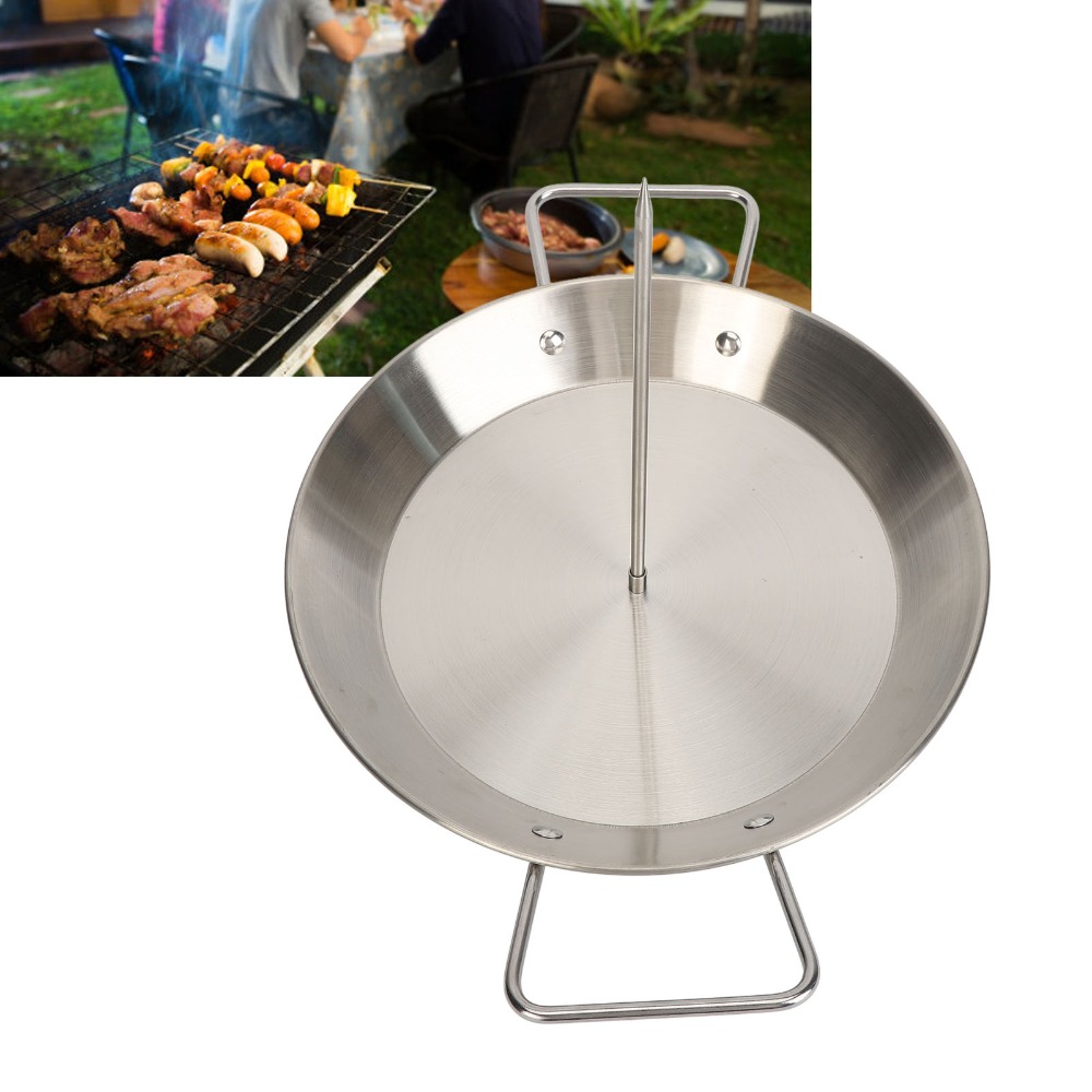 Набор вертикальных шампуров из – обзор и цена Paella Pan Steel