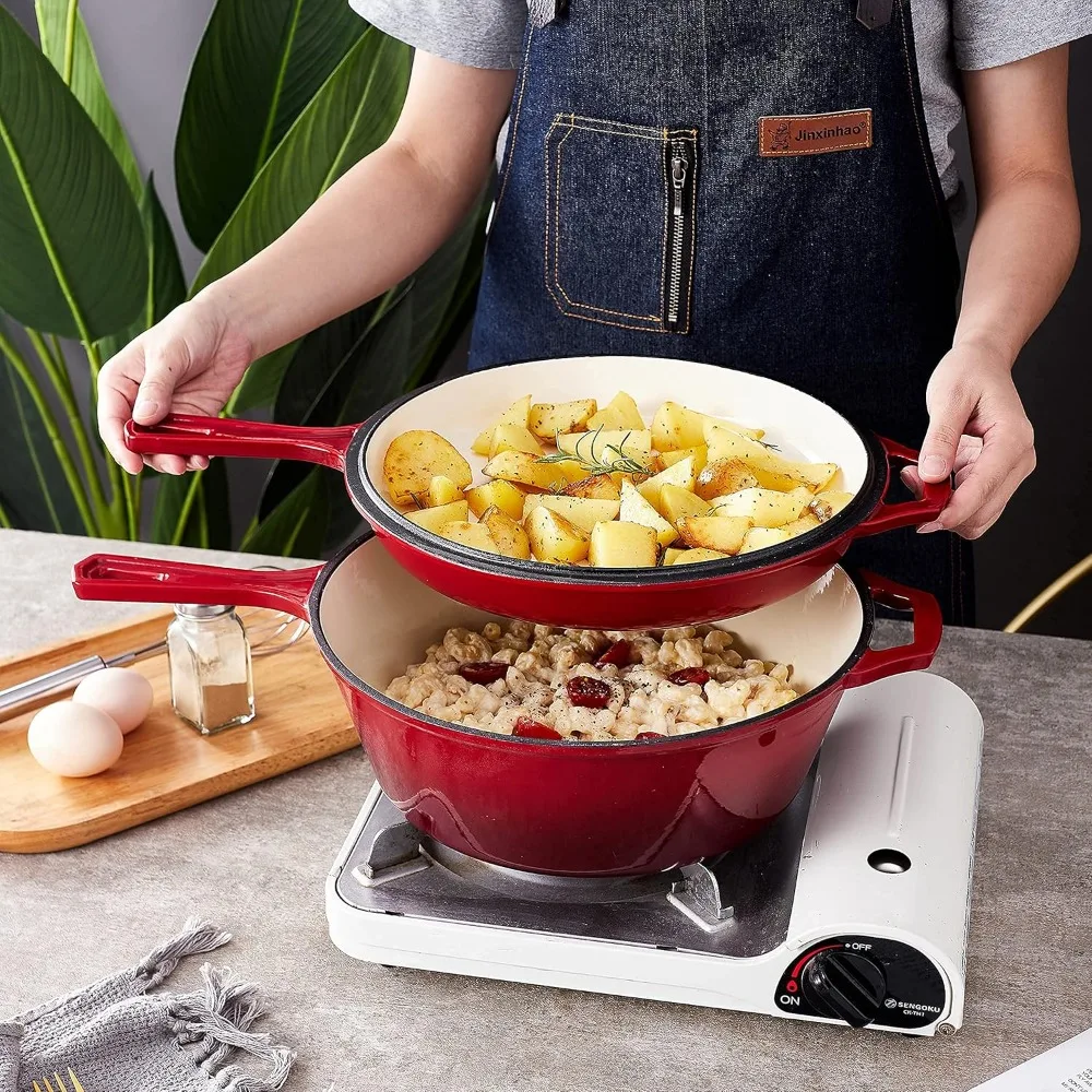Чугунная эмалированная печь-ск – обзор и цена Dutch Oven Enamel