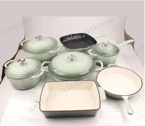 Набор из 7 предметов: эмалиров – обзор и цена Dutch Oven Enamel